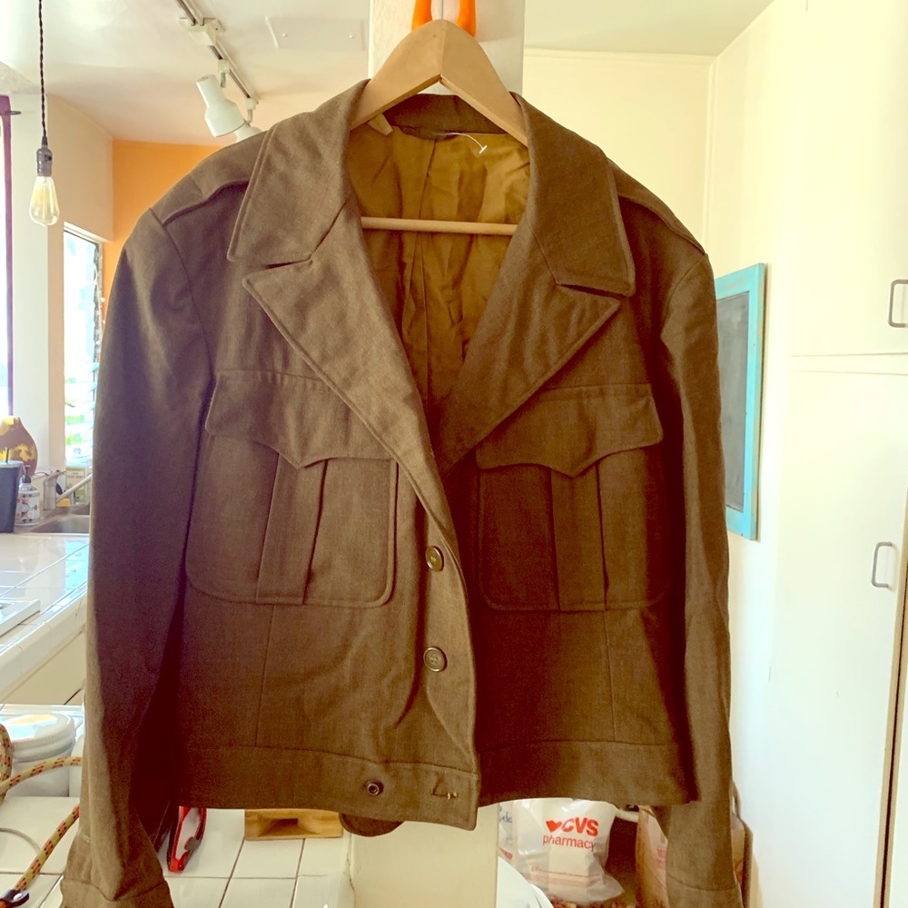 Light Brown Sergeant Jacket - image 1